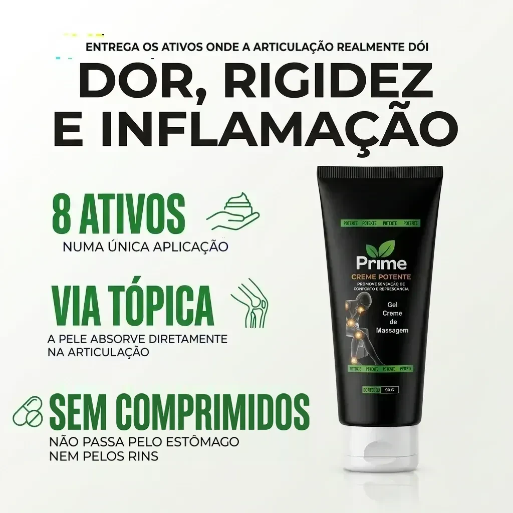Dor, inflamação e circulação: 8 ativos, via plantar, sem comprimidos
